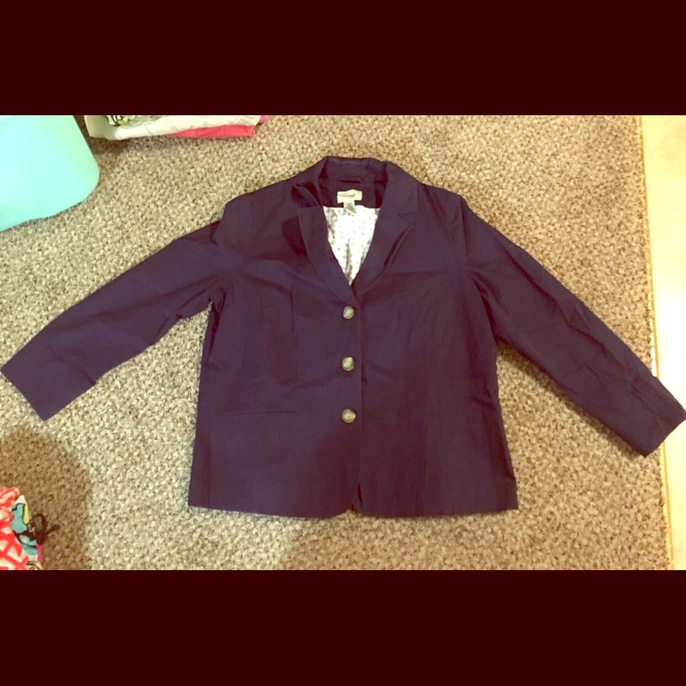 Navy blazer